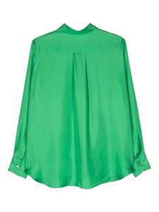 Blanca Vita silk satin shirt - Groen