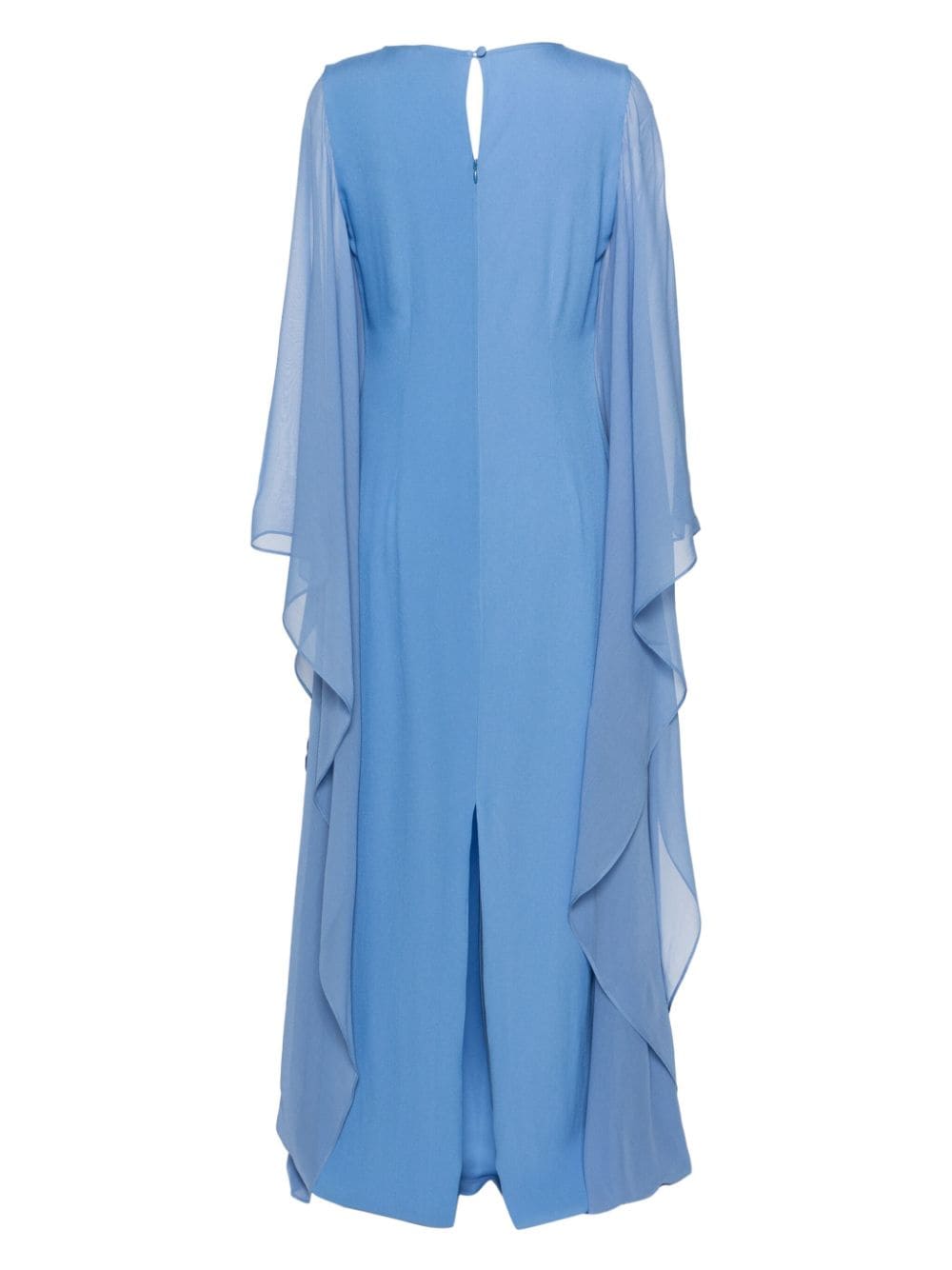 Taller Marmo Adriatica crepe maxi dress - Blauw