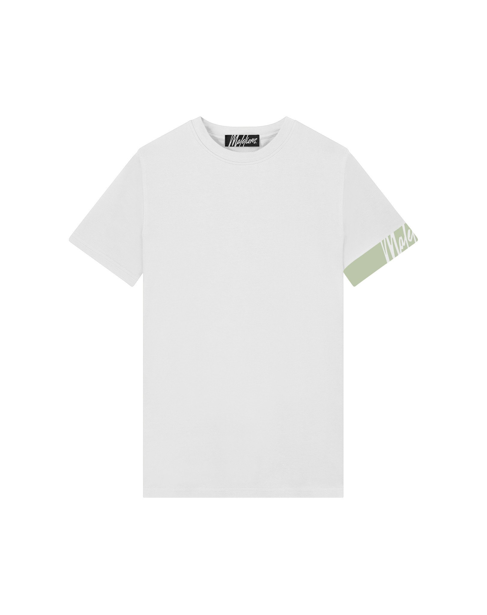 Malelions Men Captain T-Shirt 2.0 - White/Green