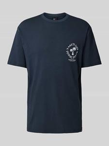 Tommy Jeans Regular fit T-shirt met labelprint, model 'NOVELTY GRAPHIC'