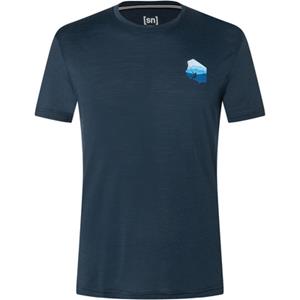 Bergzeit Basics Heren Super.Natural Steep Way T-Shirt