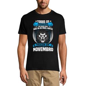 Ultrabasic Heren vintage T-shirt Homens Nascem Em Novembro - Verjaardagscadeau