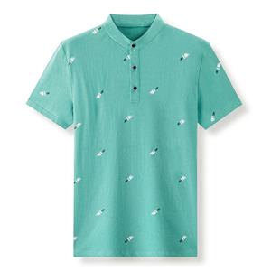 YL11KEEP Clothing Men 'S Printed Cotton Short Sleeve T -Shirt Summer Thin T -Shirt