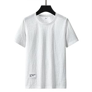 YL11KEEP Clothing Men 'S Casual Short Sleeve T -Shirt Summer Simple Round Neck Solid Color T -Shirt