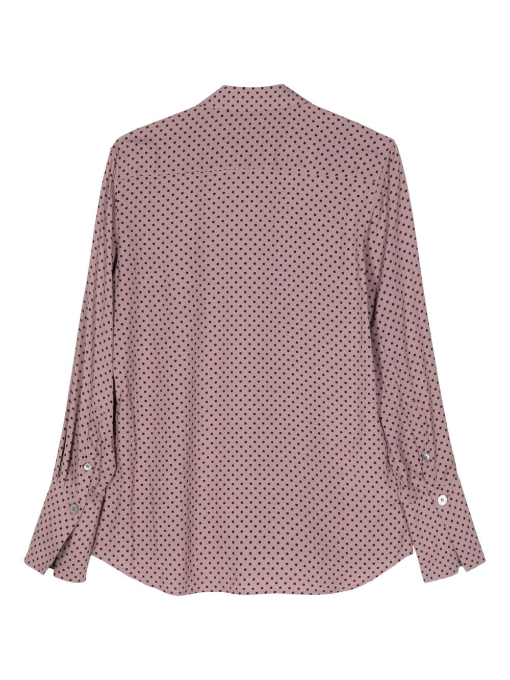 Paul Smith polka-dot print shirt - Roze