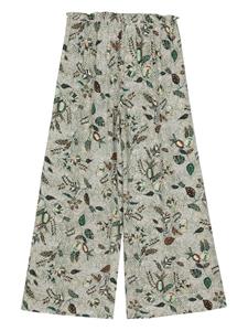 Ulla Johnson Sawyer wide-leg silk trousers - Beige