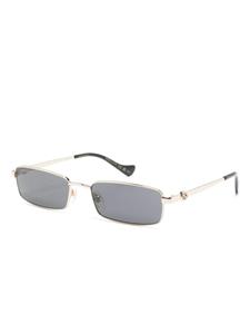 Gucci Eyewear Zonnebril met rechthoekig montuur - Zwart