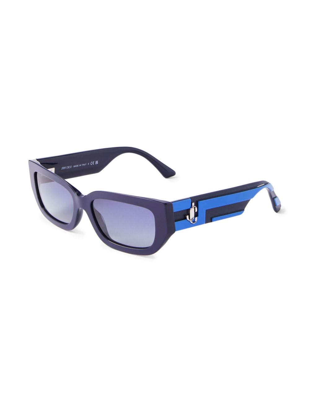 Jimmy Choo Eyewear cat-eye sunglasses - Blauw