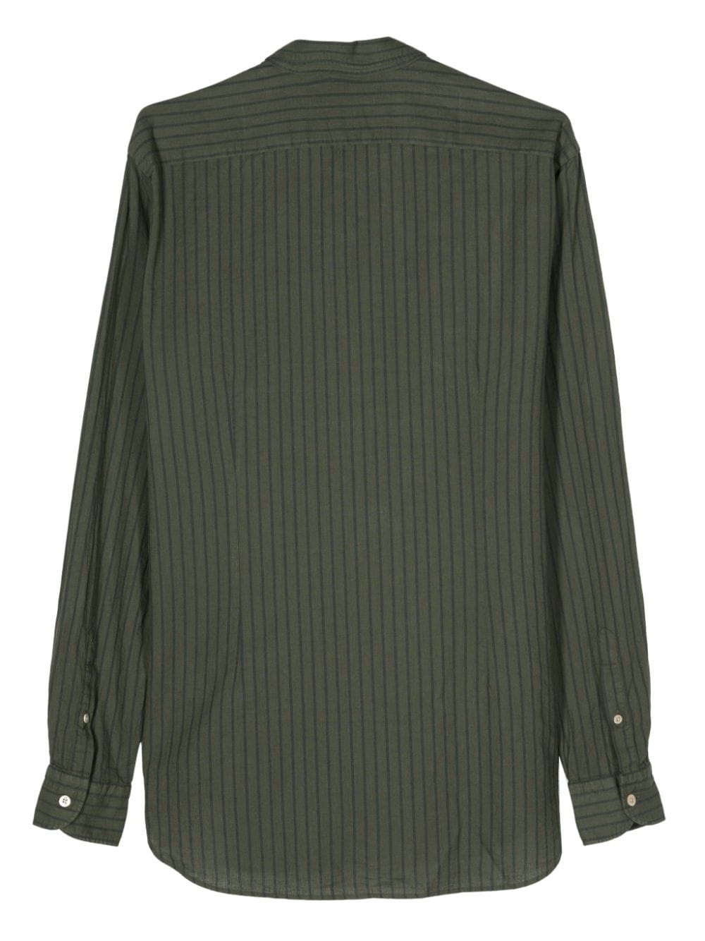 Boglioli long-sleeves striped shirt - Groen