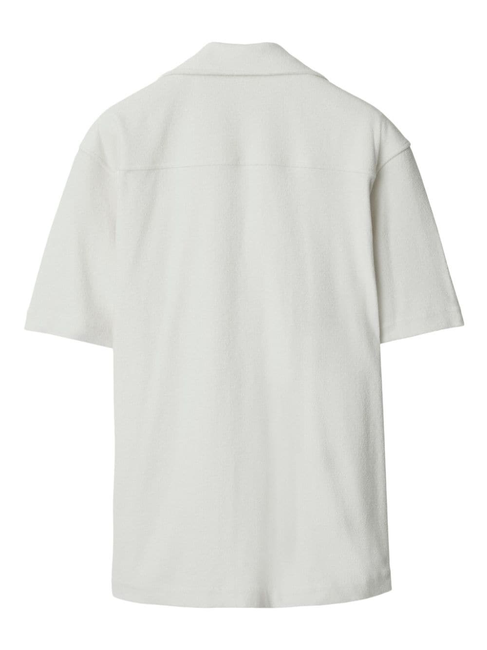 Burberry EKD-print cotton shirt - Wit