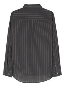 Mfpen Executive striped cotton shirt - Grijs