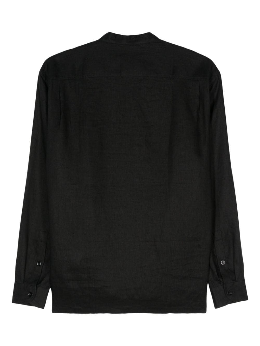 PT Torino Mariner linen shirt - Zwart