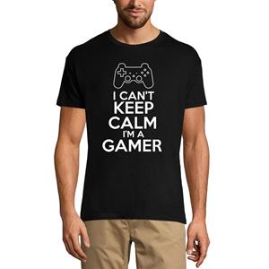 Ultrabasic Grafisch heren T-shirt Ik kan niet kalm blijven, ik ben een gamer - goed gamen