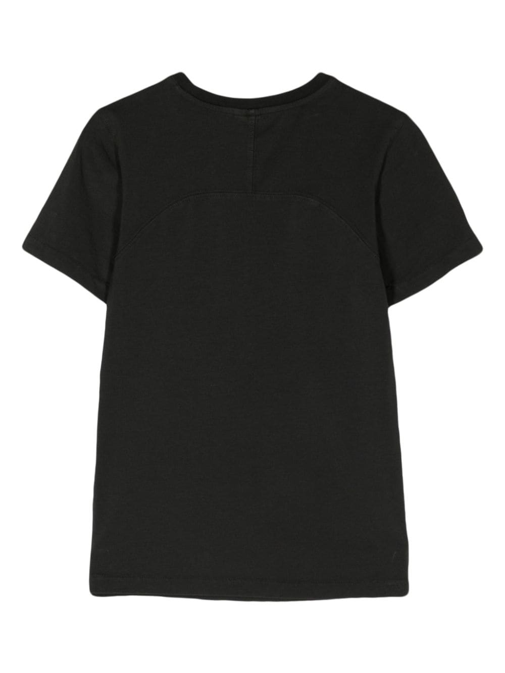 ENTIRE STUDIOS Cropped T-shirt met ronde hals - Zwart