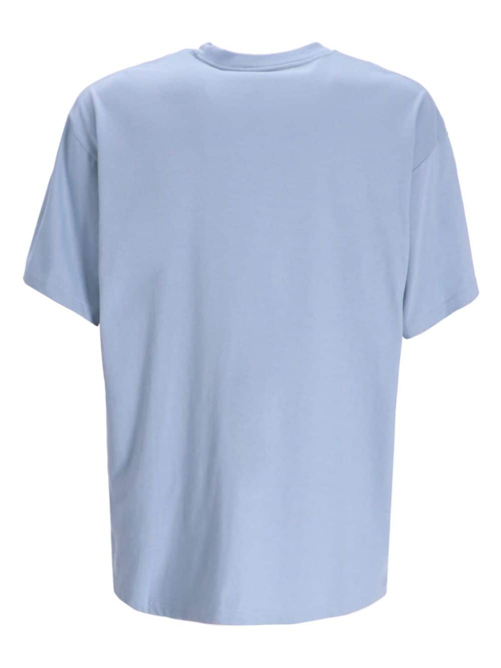 Carhartt WIP Katoenen T-shirt met logoprint - Blauw