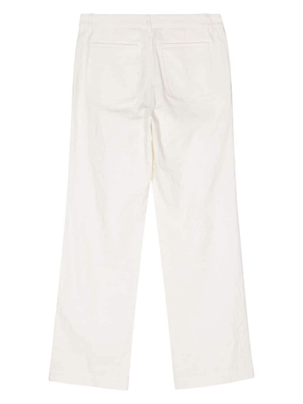 A.P.C. Seaside straight trousers - Wit