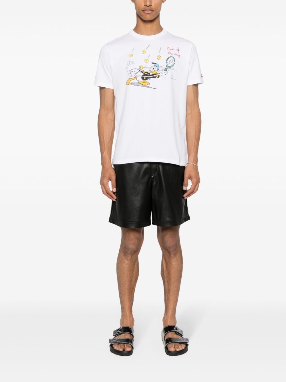 MC2 Saint Barth x Disney Mood Day cotton T-shirt - Wit