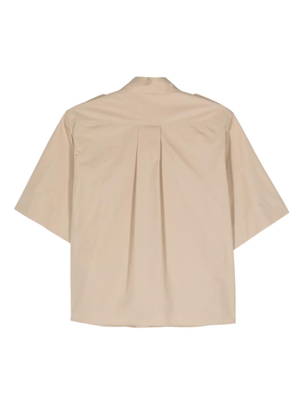 ASPESI cotton cargo shirt - Beige