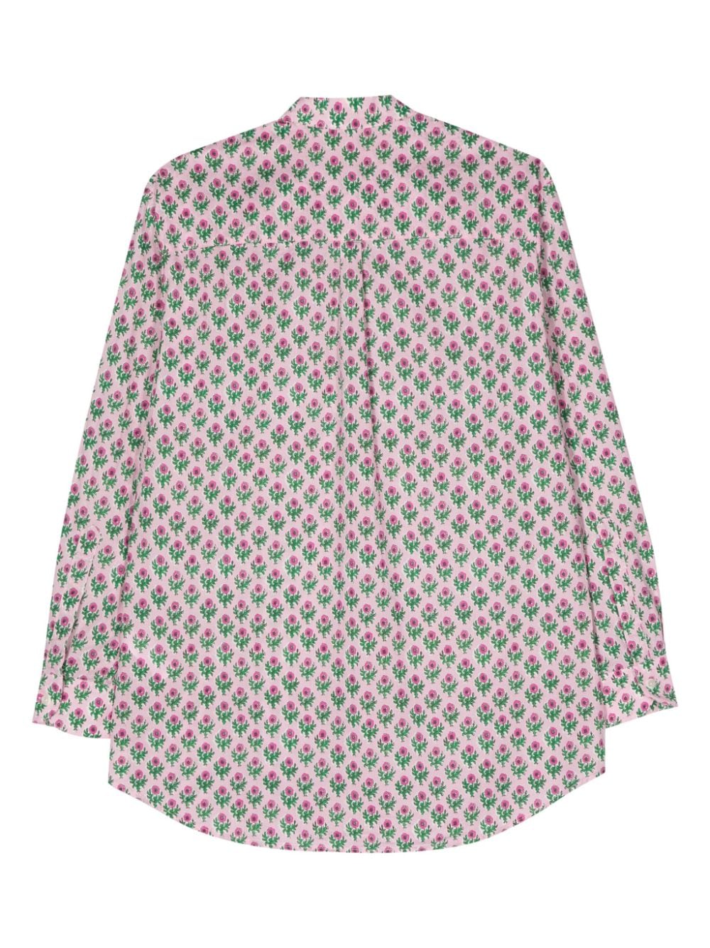 MC2 Saint Barth Brigitte floral-print shirt - Roze