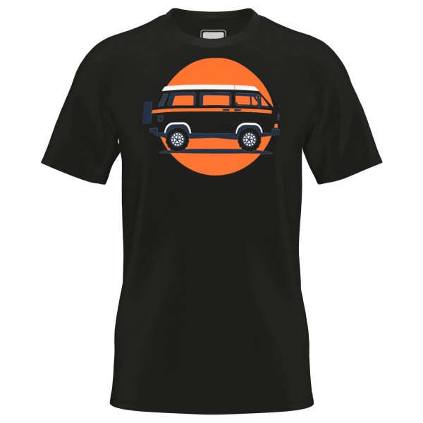 Elkline  Four Wheels To Freedom Big-T - T-shirt, zwart