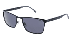 Safilo Carrera 8048/S Herren-Sonnenbrille Vollrand Eckig Metall-Gestell, schwarz