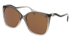 GUCCI GG1010S Vrouwen Zonnebril, Brown gradient