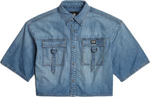 G-Star Relaxed utility shirt ss wmnsun faded blue denim