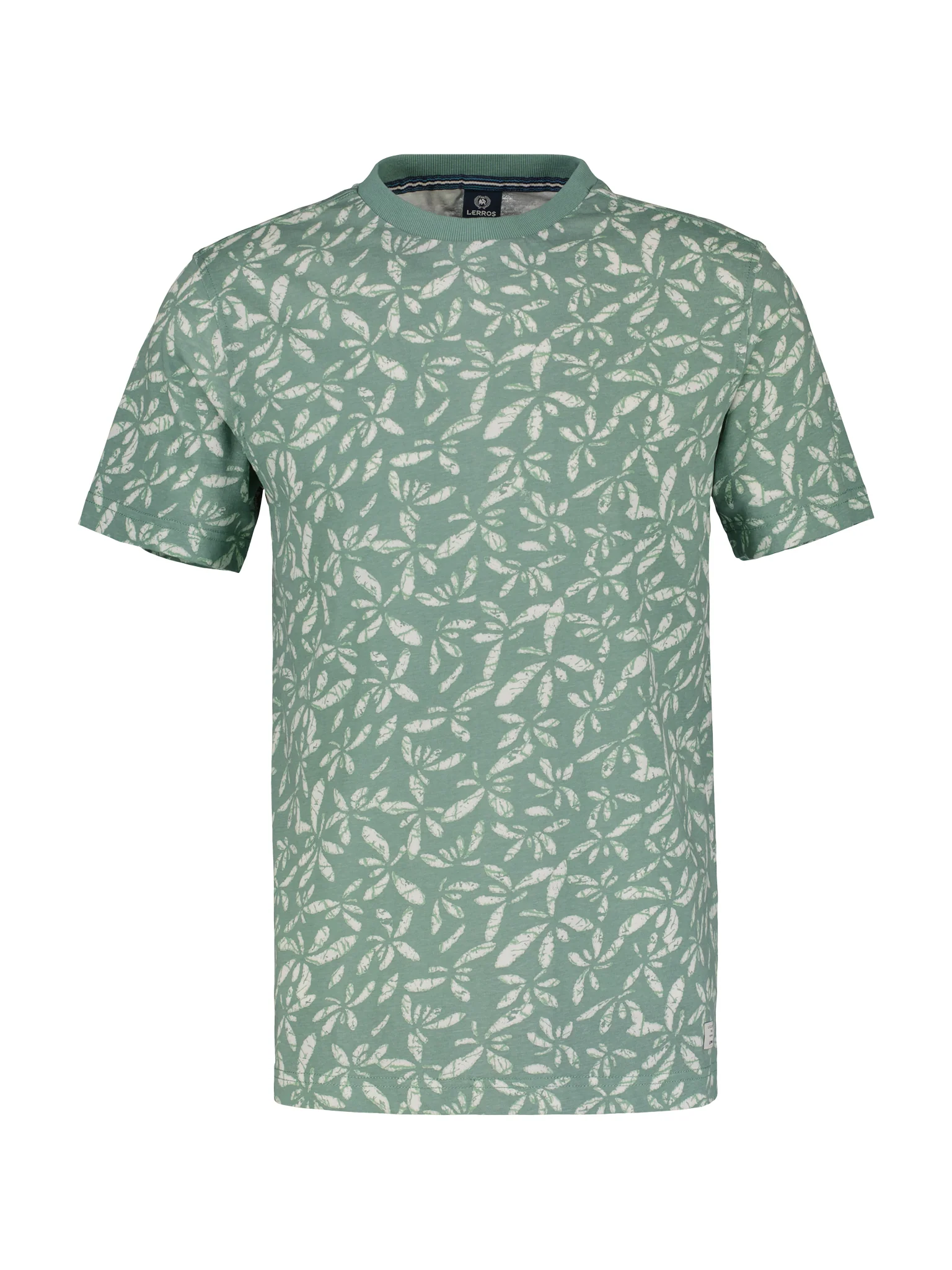 Lerros Heren shirt 24430371 467 dusty mint