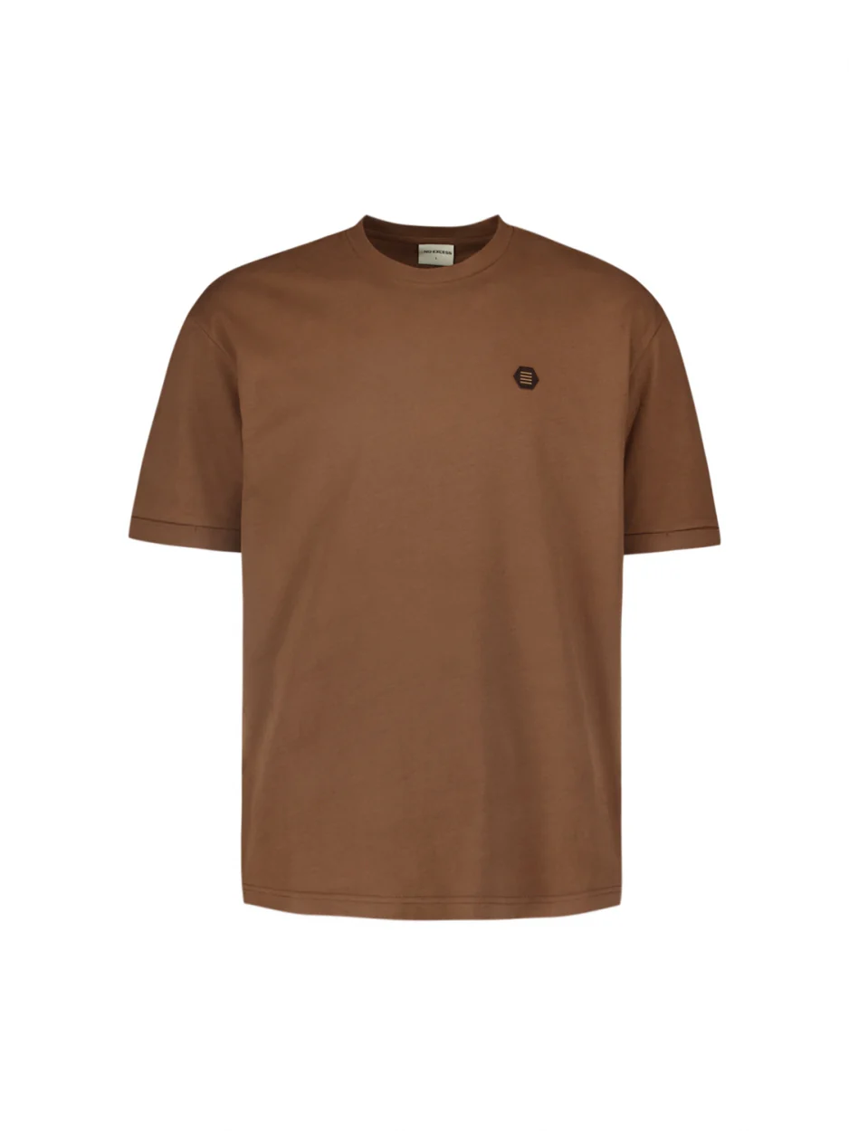 No Excess Heren t-shirt 24360475 040 brown