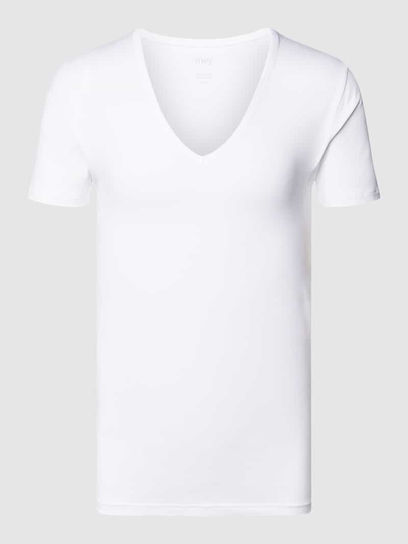 Mey Slim fit T-shirt met V-hals
