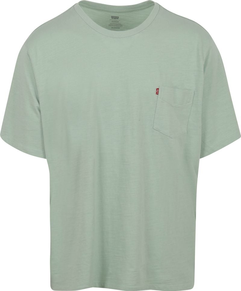 Levi's T-shirt Big & Tall Original Aqua Groen