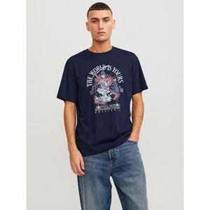 Jack & Jones Shirt met ronde hals JORHEAVENS TEE SS CREW NECK SN