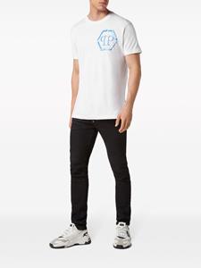 Philipp Plein Katoenen T-shirt - Wit