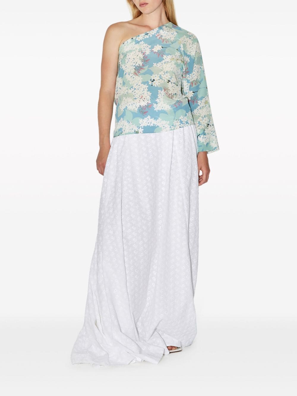 Bernadette Lola floral-print blouse - Blauw