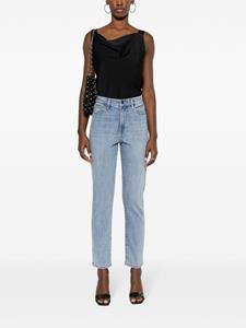 DKNY cowl-neck top - Zwart