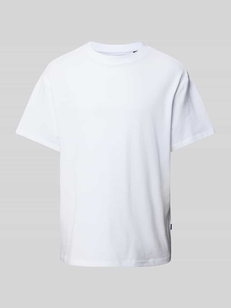 Jack & Jones Premium T-shirt met geribde ronde hals, model 'HARVEY'