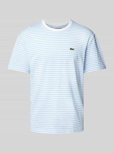 Lacoste T-shirt met streepmotief