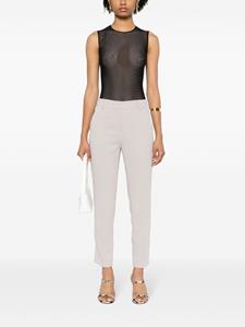 Blanca Vita Pelargo slim-cut tailored trousers - Beige