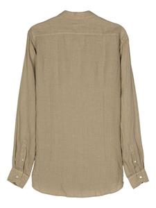 Boglioli long-sleeves linen shirt - Beige