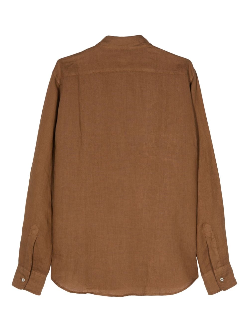 ASPESI long-sleeve linen shirt - Bruin