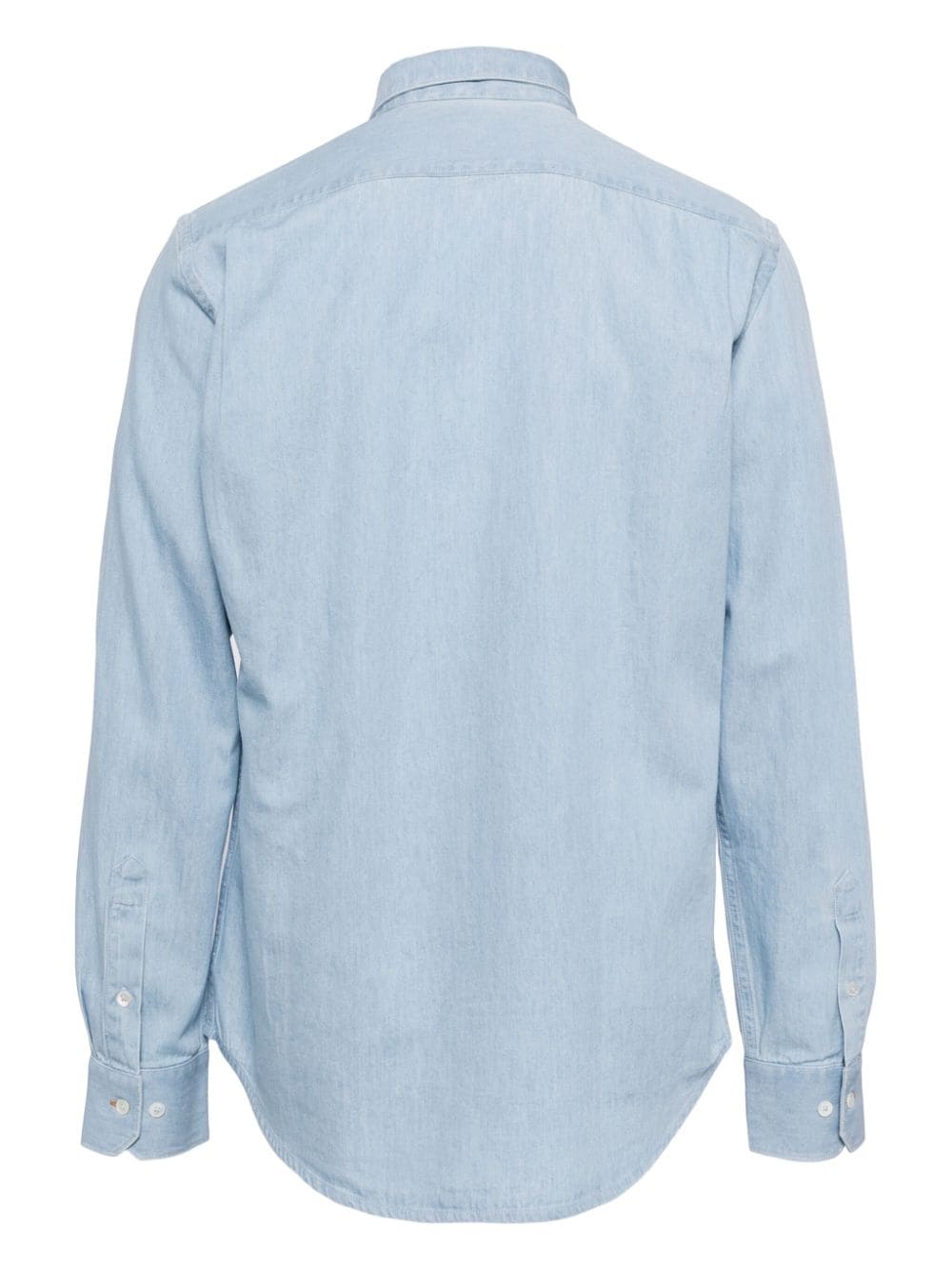 Paul Smith Button-up denim overhemd - Blauw