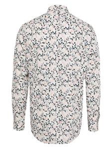 Paul Smith botanical-print organic cotton shirt - Wit