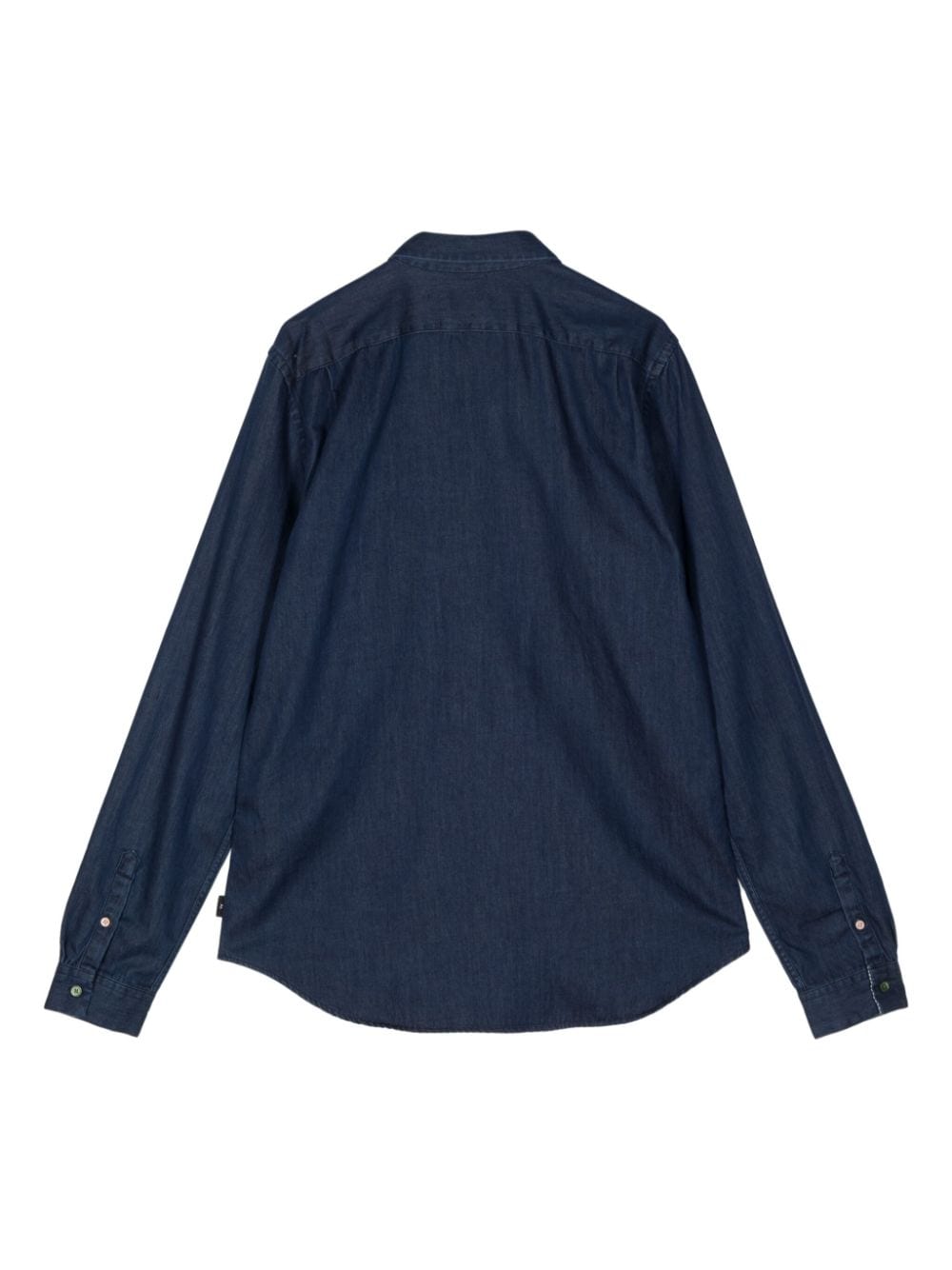 PS Paul Smith cotton-lyocell denim shirt - Blauw