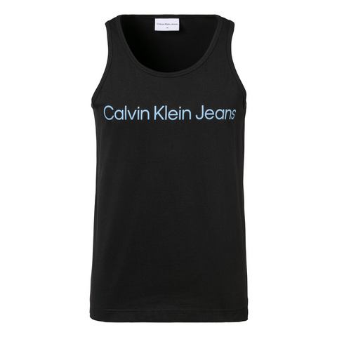 Calvin Klein Shirt met korte mouwen met  jeans logoprint