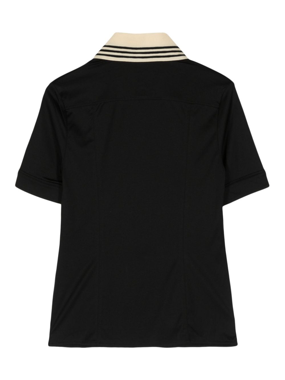Paul Smith Poloshirt met contrasterende kraag - Zwart