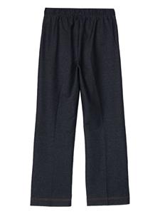 Max Mara Ballata straight broek - Blauw