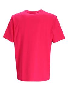 BOSS Katoenen T-shirt met grafische print - Roze