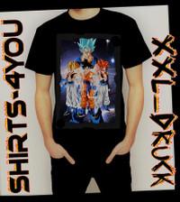 Shirtbude Goku vegeta serie gameprint t-shirt