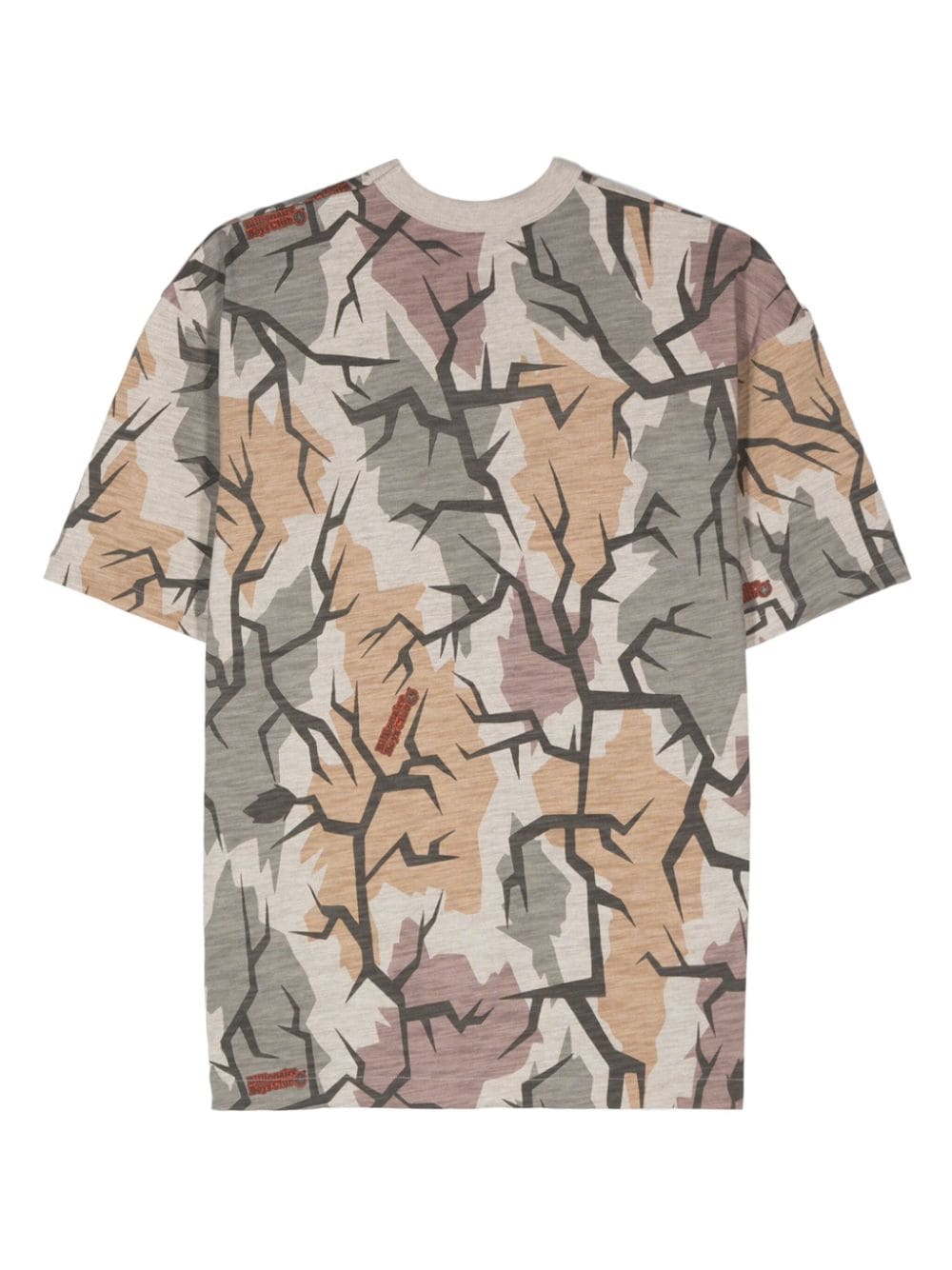 Billionaire Boys Club camouflage-print cotton T-shirt - Beige