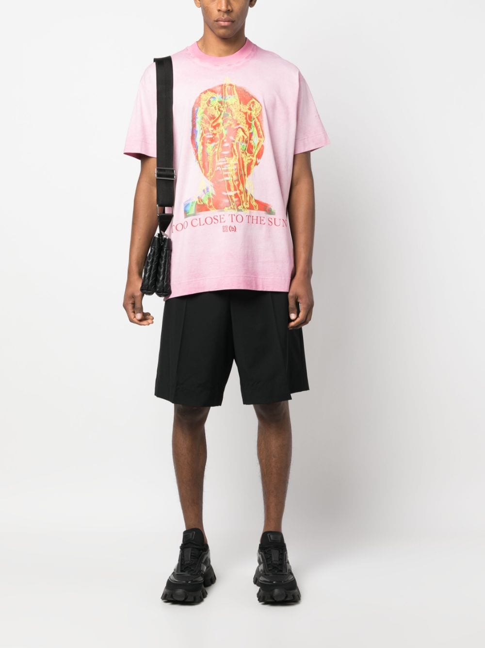 Givenchy T-shirt met print - Roze